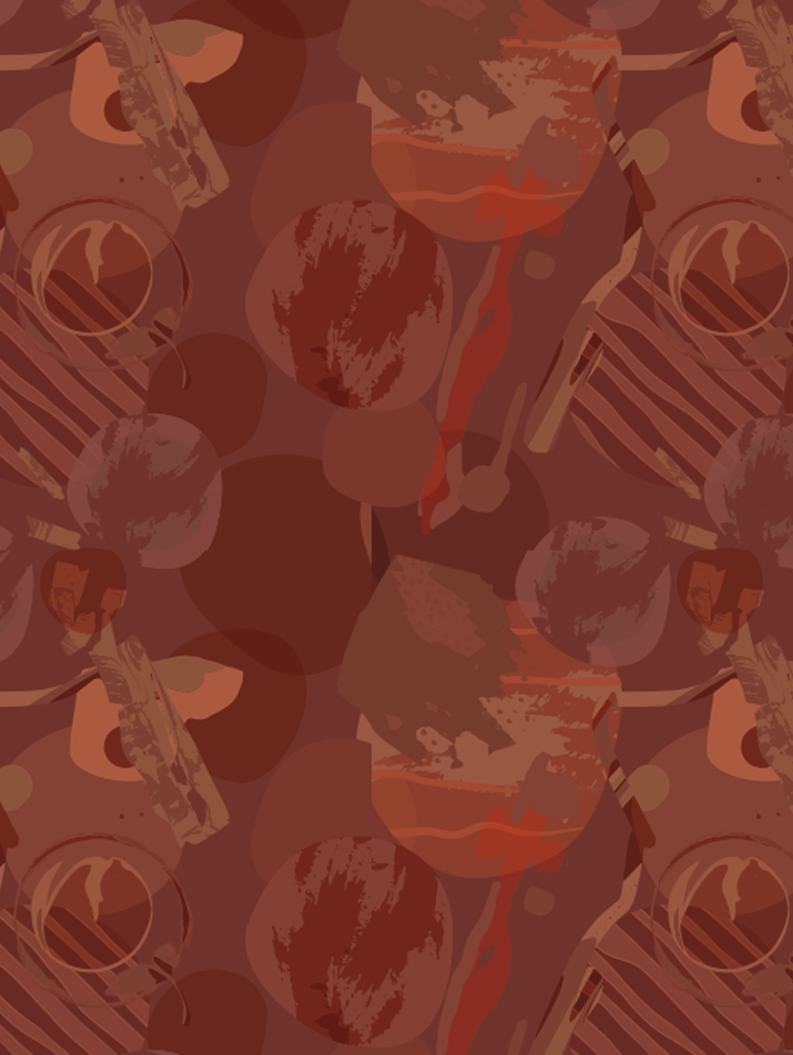 chocolate flavour pattern